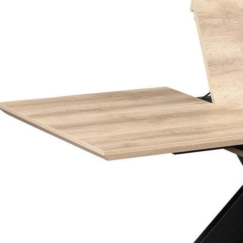 Bolton Distressed Oak Effect Extending Dining Table 140–180cm