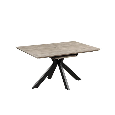 Bolton Grey Oak Effect Extending Dining Table 140–180cm