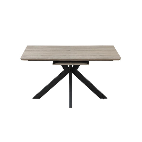 Bolton Grey Oak Effect Extending Dining Table 140–180cm