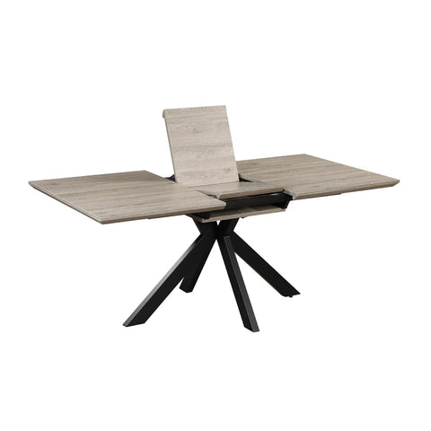 Bolton Grey Oak Effect Extending Dining Table 140–180cm