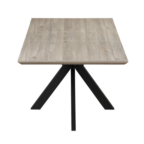 Bolton Grey Oak Effect Extending Dining Table 140–180cm
