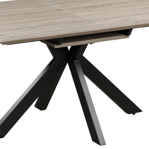 Bolton Grey Oak Effect Extending Dining Table 140–180cm