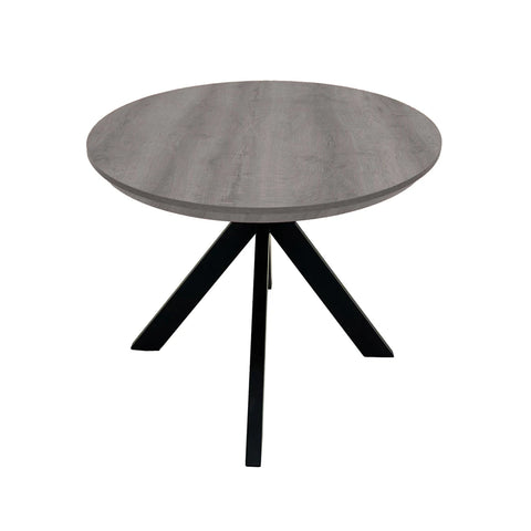 Bolton Grey Oak Effect Oval Dining Table 180cm
