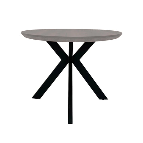 Bolton Grey Oak Effect Oval Dining Table 180cm