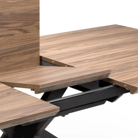 Bolton Light Walnut Oak Effect Extending Dining Table 180–220cm