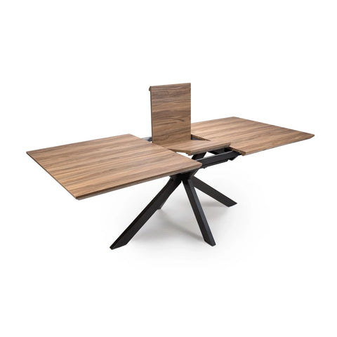 Bolton Light Walnut Oak Effect Extending Dining Table 180–220cm