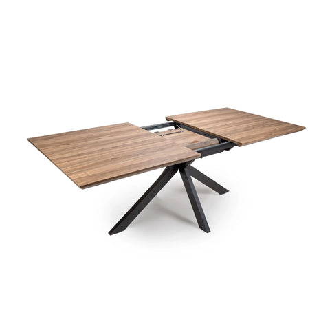 Bolton Light Walnut Oak Effect Extending Dining Table 180–220cm