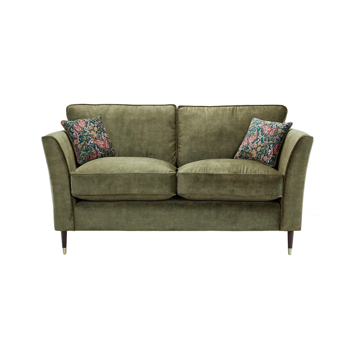 Abigail Dove Fabric Upholstered 2 Seater Sofa
