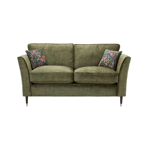 Abigail Dove Fabric Upholstered 2 Seater Sofa