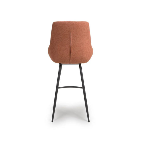Bosley Easy Clean Fabric Bar Chairs – Set of 2