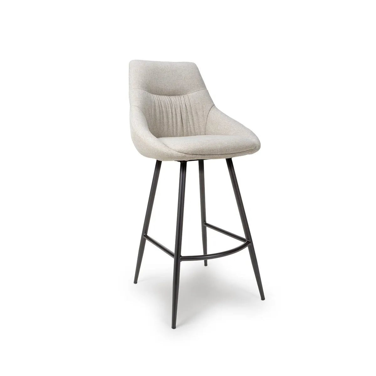 Bosley Easy Clean Fabric Bar Chairs – Set of 2