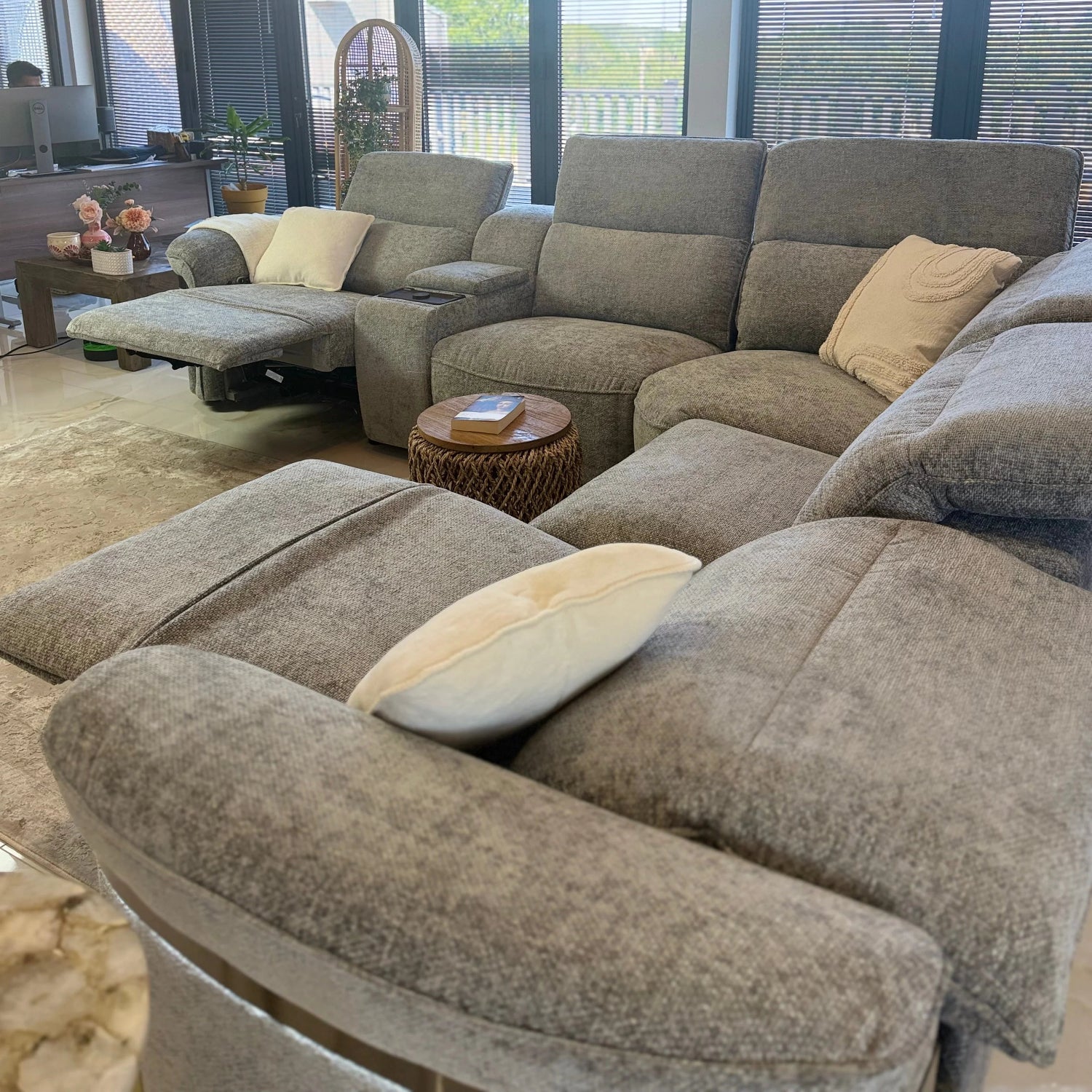 USB charging ports for everyday convenience.