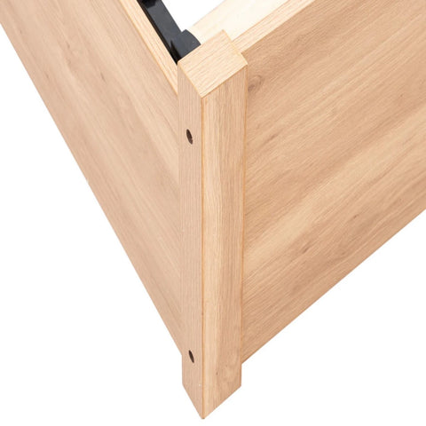 Reliable structure bed with strong foundation.