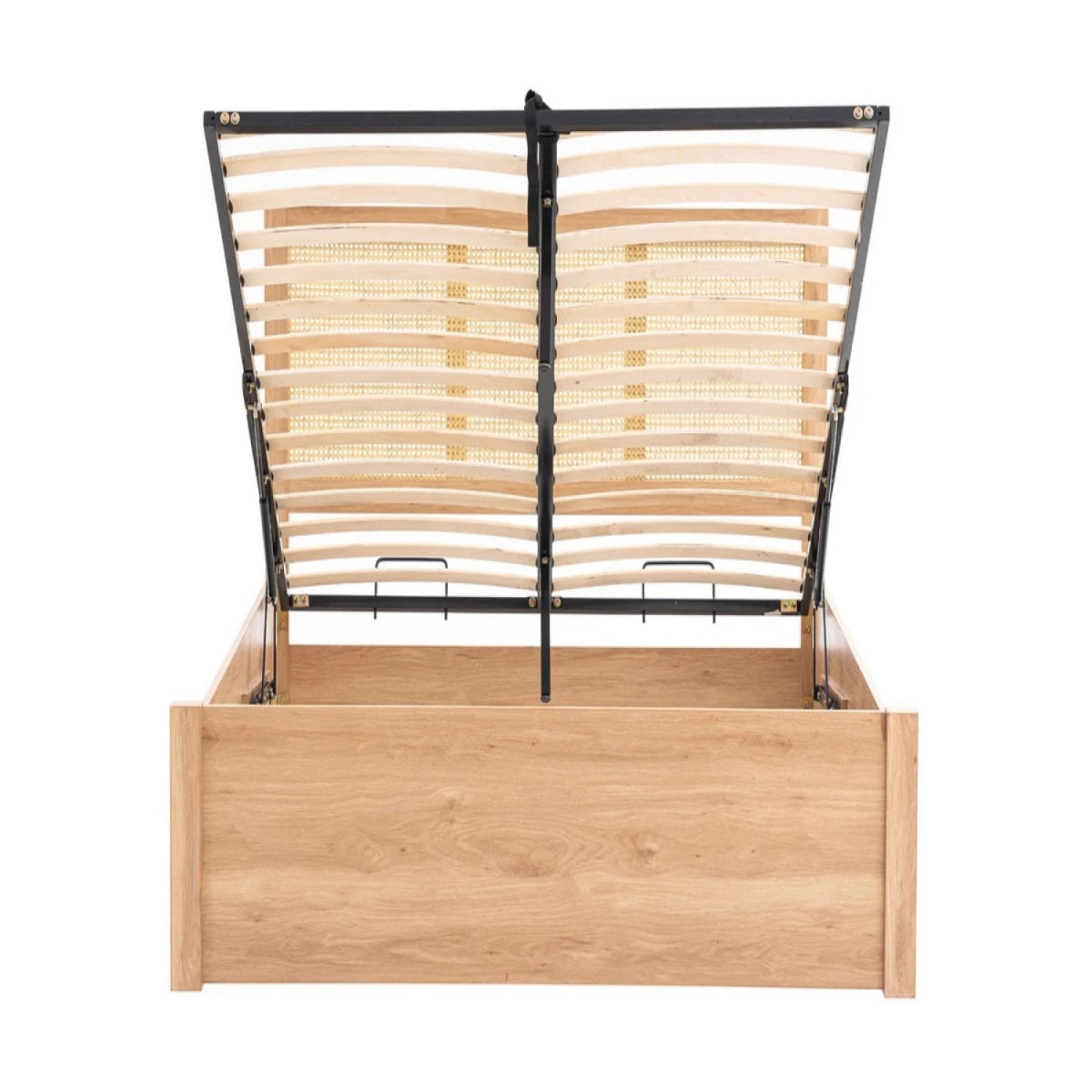 Built in storage space to keep bedroom clutter free.
