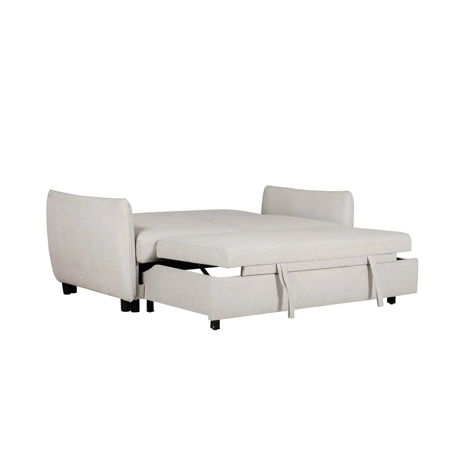 Brook Light Grey Fabric Pull out Sofa Bed