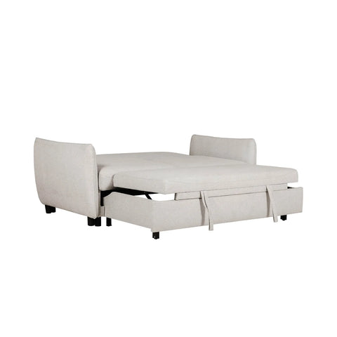 Brook Light Grey Fabric Pull out Sofa Bed