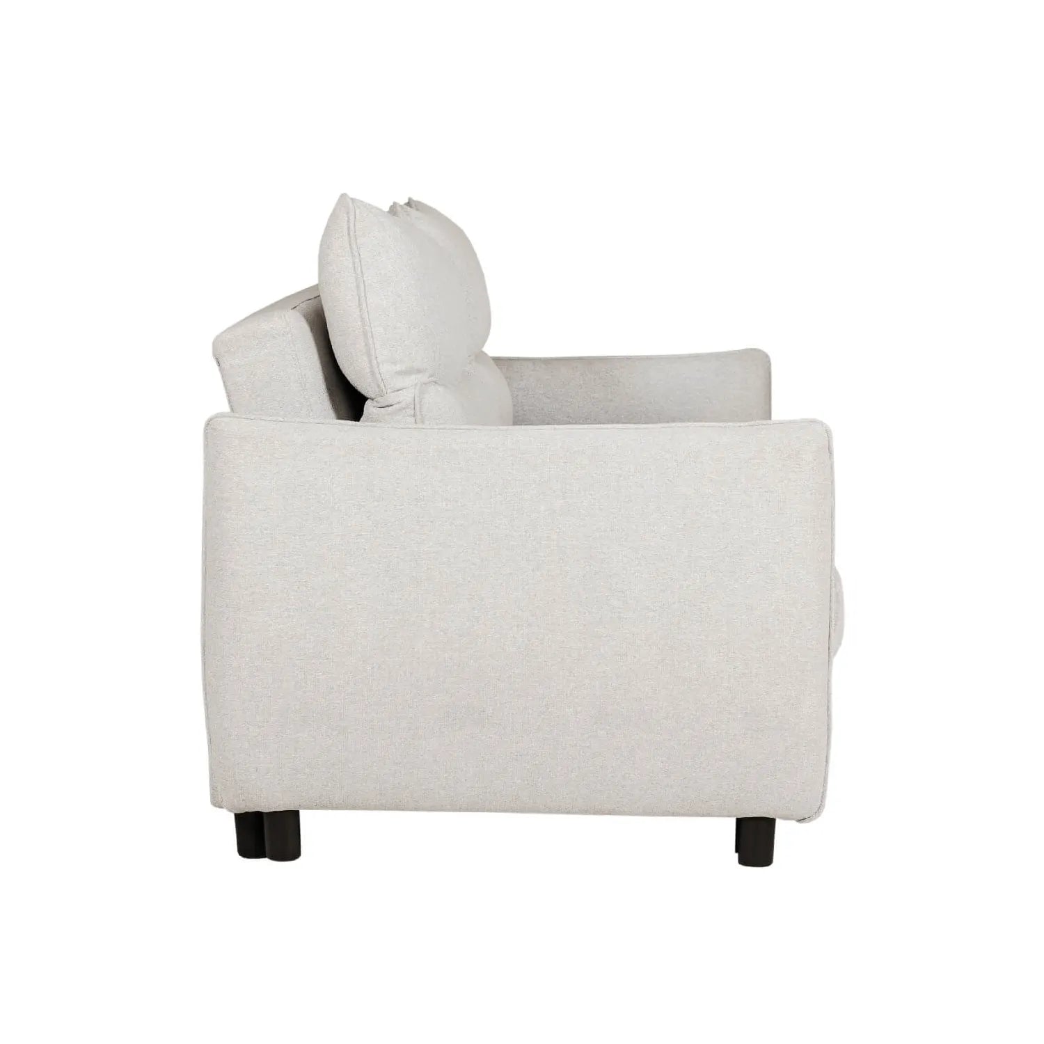 Brook Light Grey Fabric 2 seater Sofa Bed