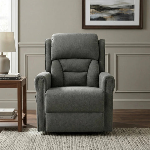 Buckingham Rise & Recline Chair in Grey