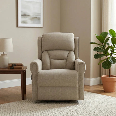 Buckingham Rise & Recline Chair in Taupe