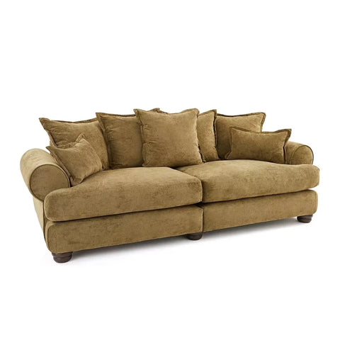 Amersham 4 Seater Sofa Angled View on White Background