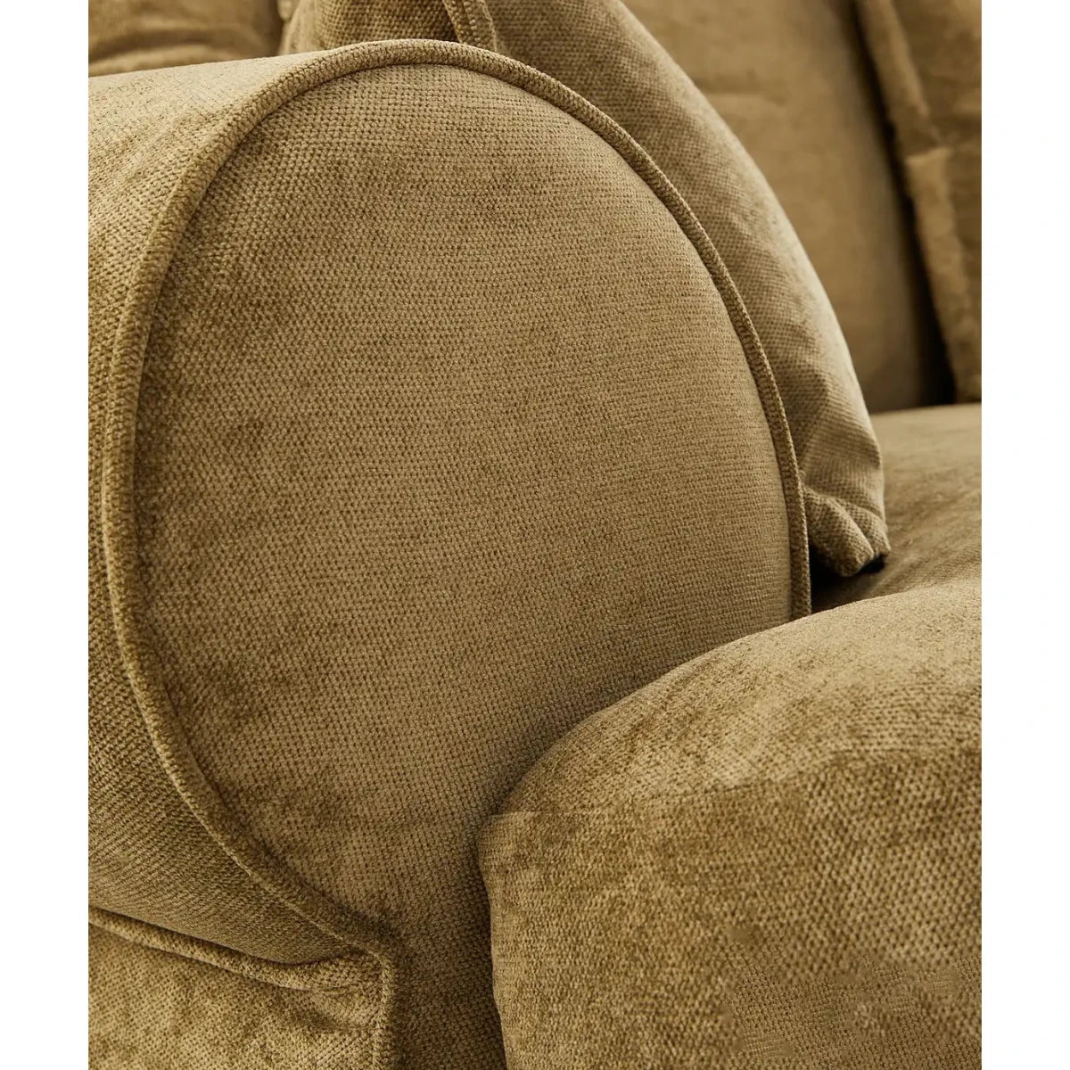 Amersham 4 Seater Sofa Arm Close-Up on White Background
