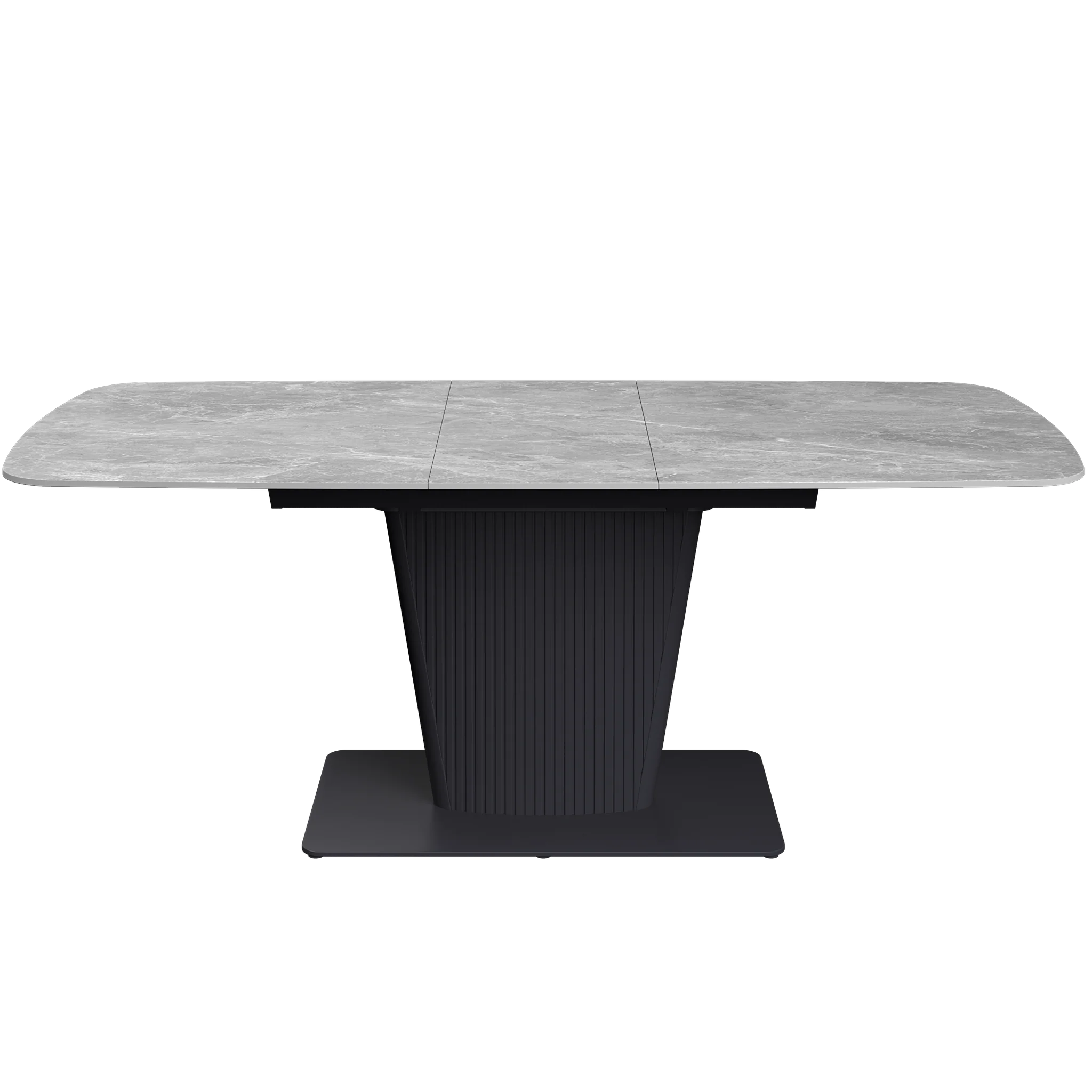 Catania 160-200cm Light Grey Ceramic Extending Dining Table