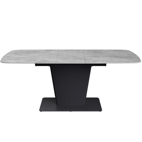 Catania 160-200cm Light Grey Ceramic Extending Dining Table