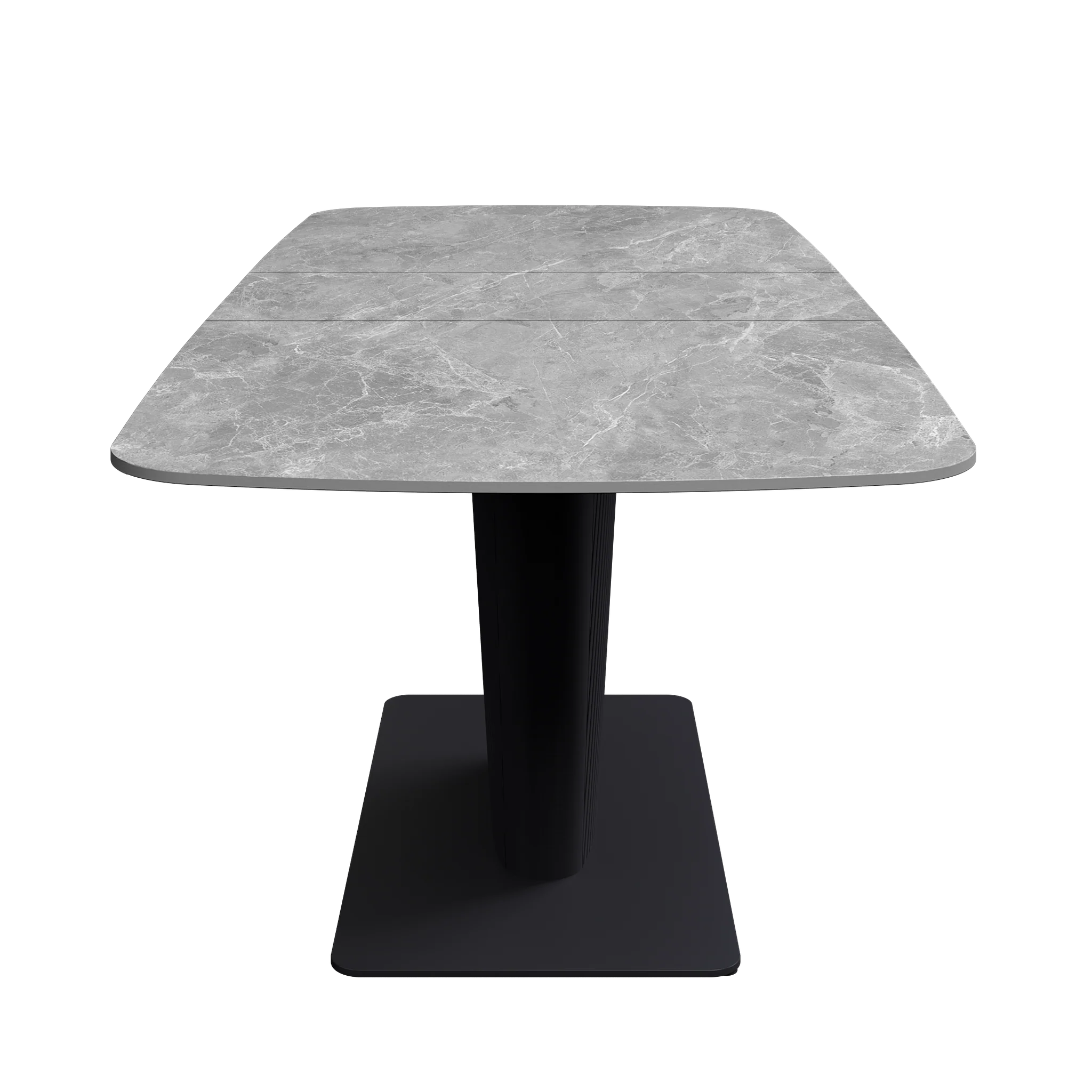 Catania 160-200cm Light Grey Ceramic Extending Dining Table