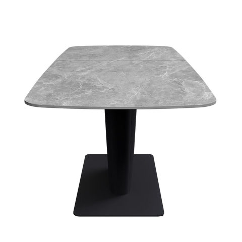 Catania 160-200cm Light Grey Ceramic Extending Dining Table