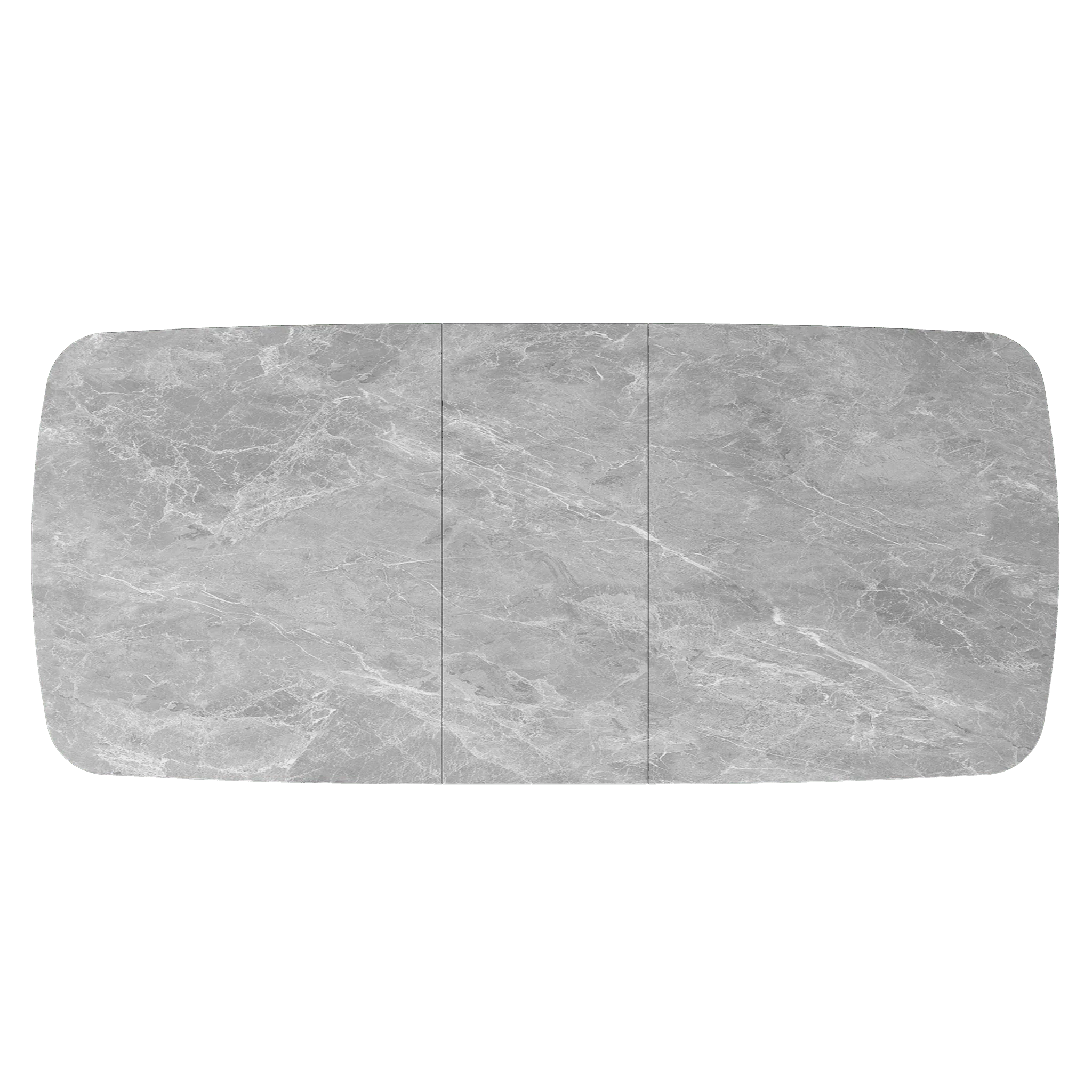 Catania 160-200cm Light Grey Ceramic Extending Dining Table