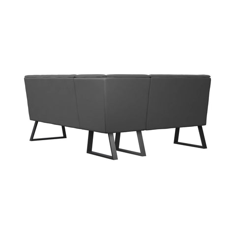 Cerutti Grey Corner Bench Set - Pendle Village Furniture