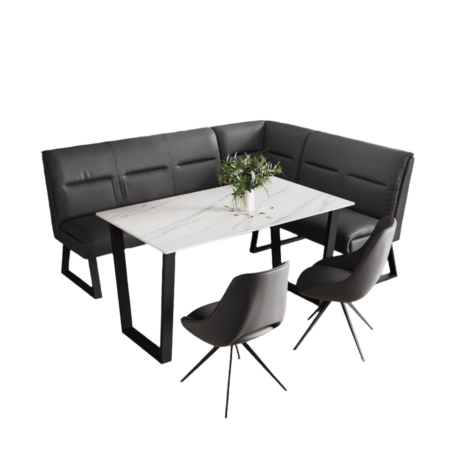 Corner tables and chairs best sale