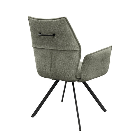 Iris Green Fabric Dining Chair - Set of 4