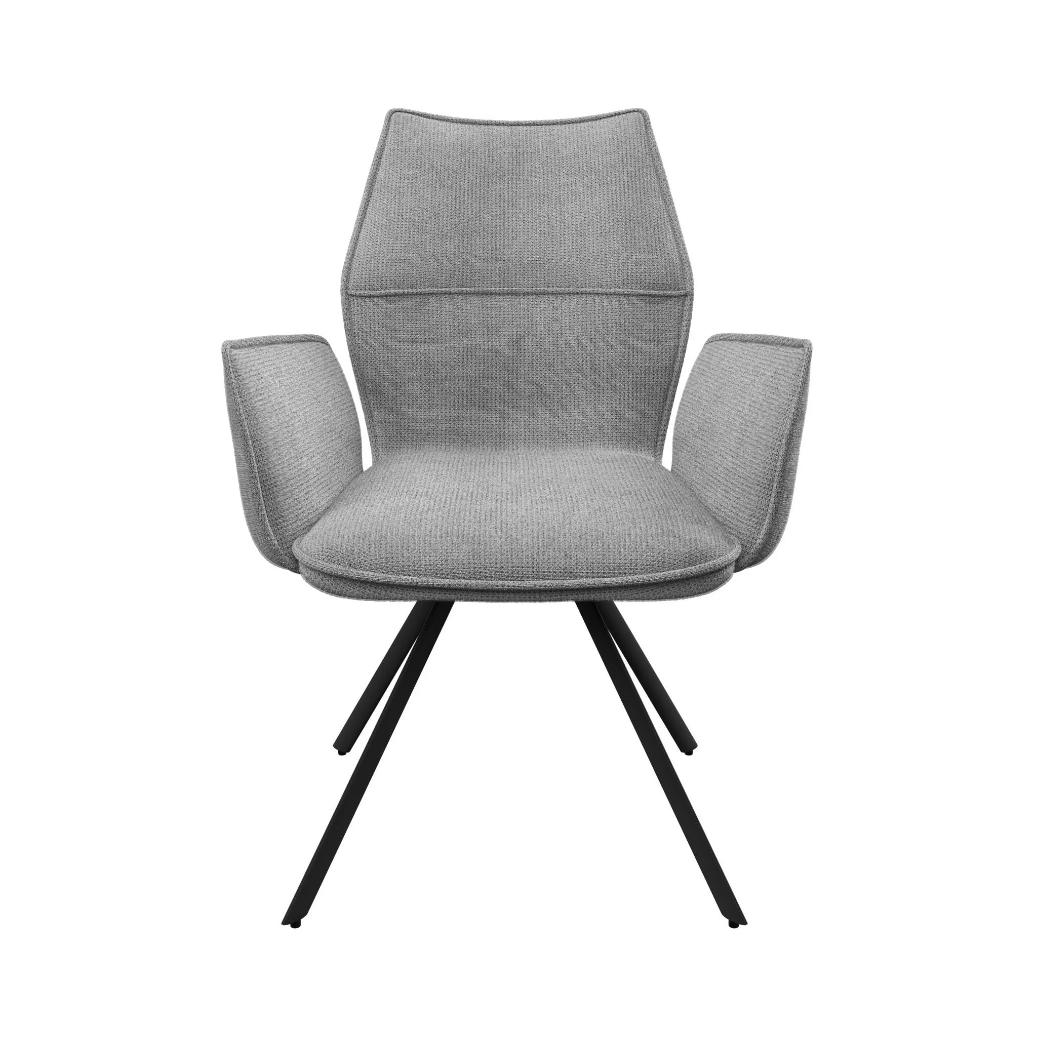 Iris Grey Fabric Dining Chair - Set of 4