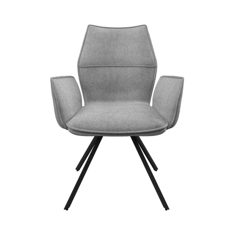Iris Grey Fabric Dining Chair - Set of 4