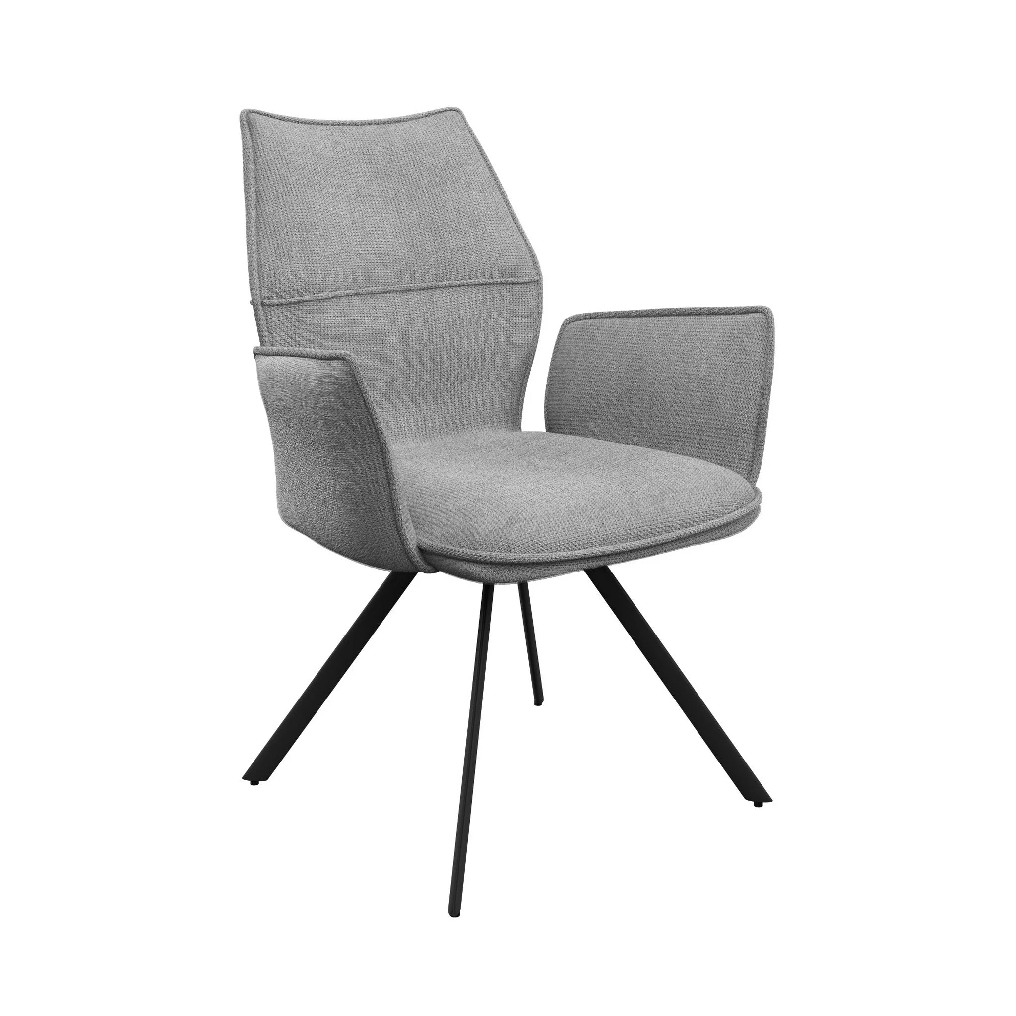 Iris Grey Fabric Dining Chair - Set of 4