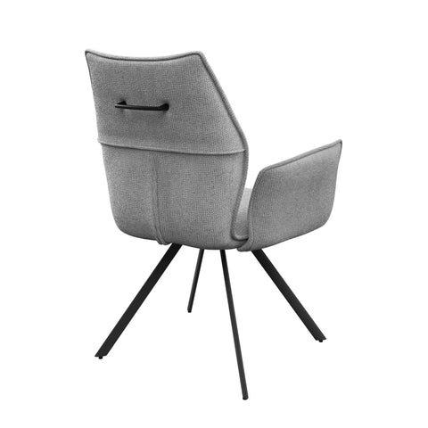 Iris Grey Fabric Dining Chair - Set of 4