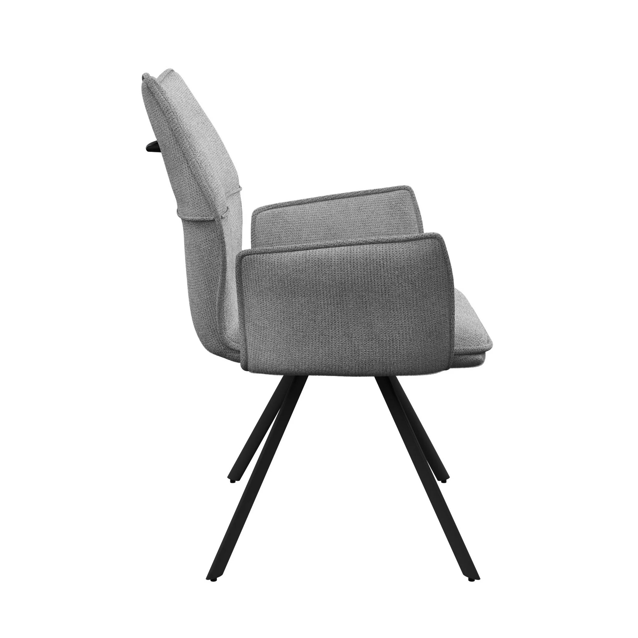 Iris Grey Fabric Dining Chair - Set of 4