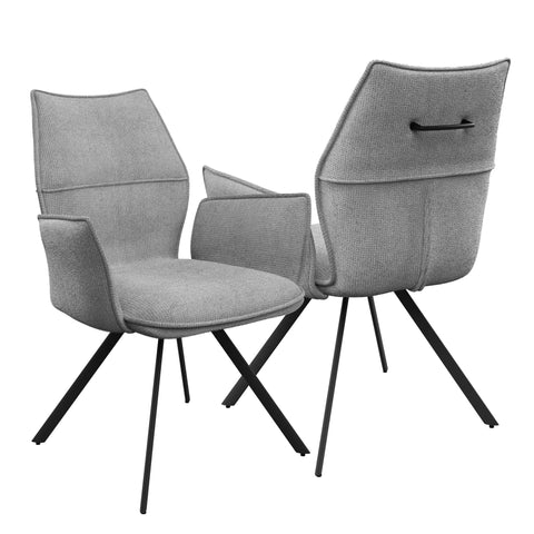 Iris Green Fabric Dining Chair - Set of 4