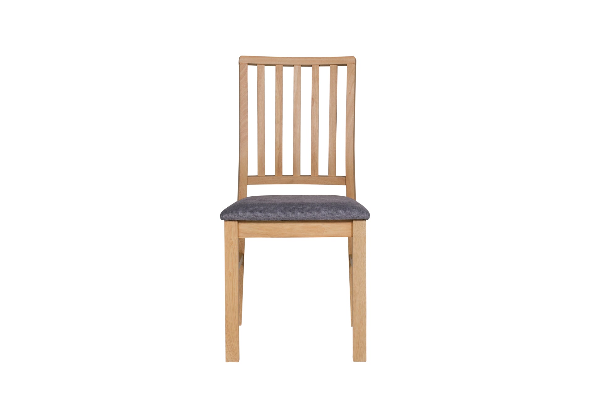 Light Oak Dining Chair Fabric Seat