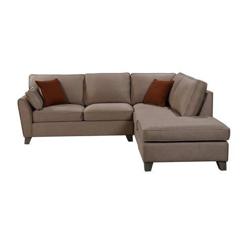 Cromwell Biscuit Linen Fabric RHF Corner Sofa