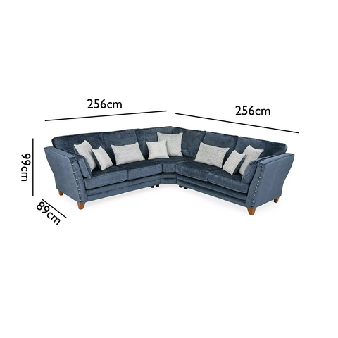 Cairo 2 Corner 2 Sofa Solo Fabric Sofa