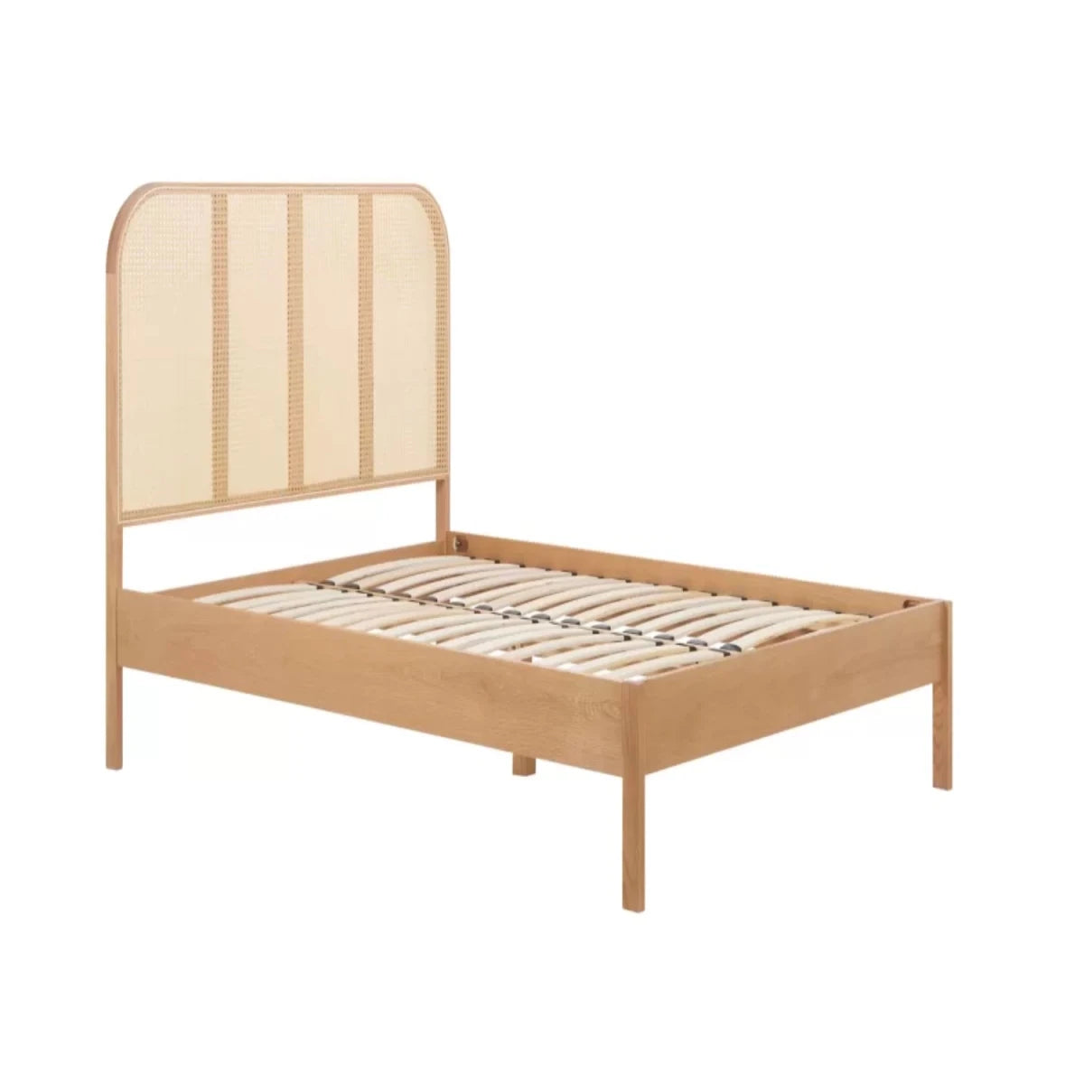 Strong bed frame built for long lasting durability.