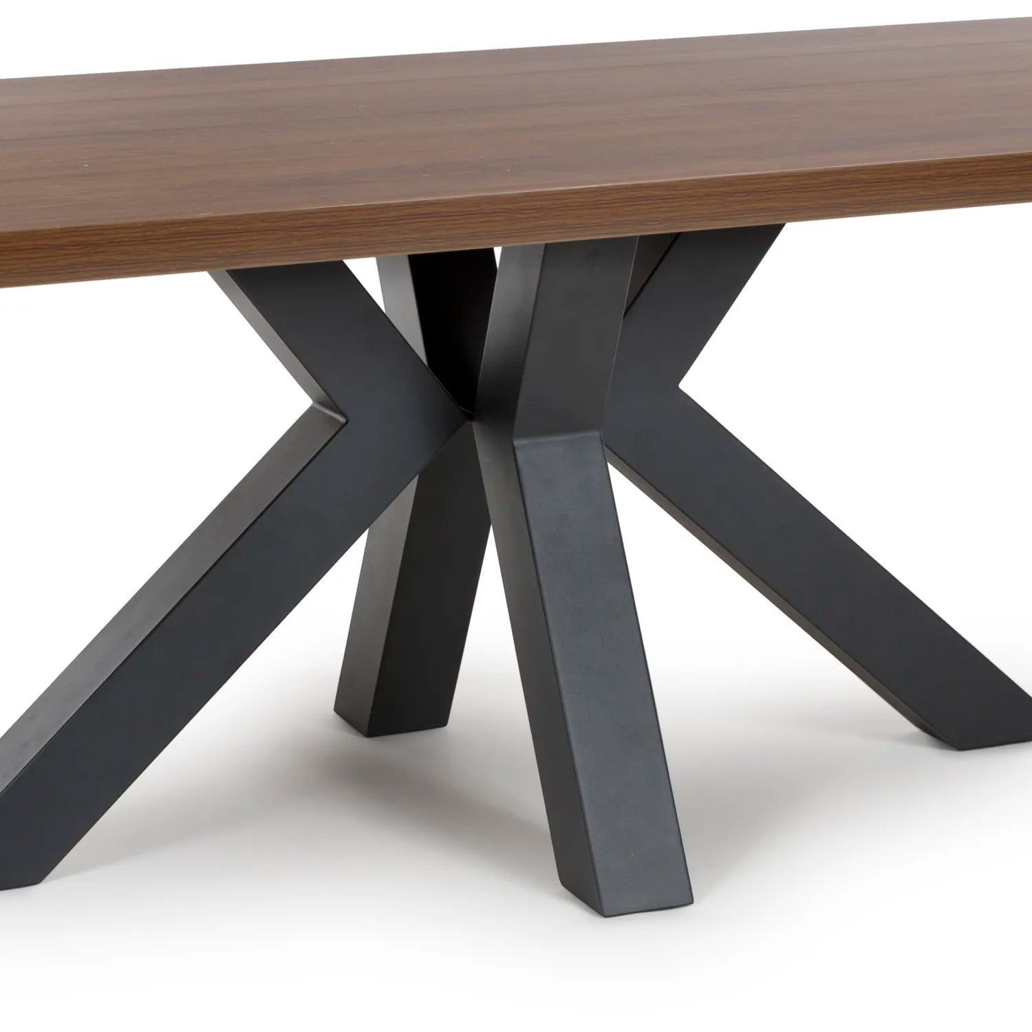 Camden 200cm Smoked Oak Dining Table - Pendle Village Furniture