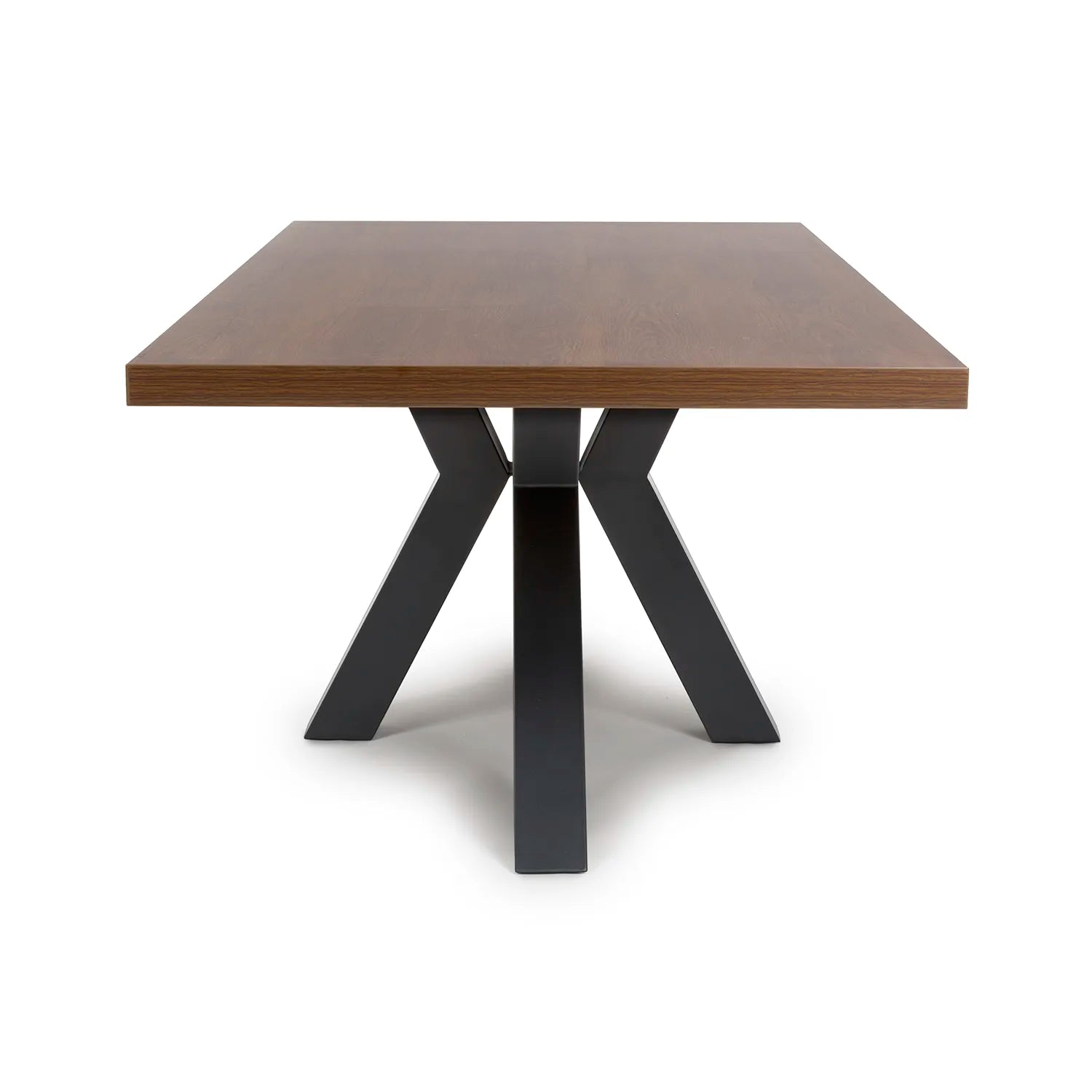 Camden 200cm Smoked Oak Dining Table - Pendle Village Furniture