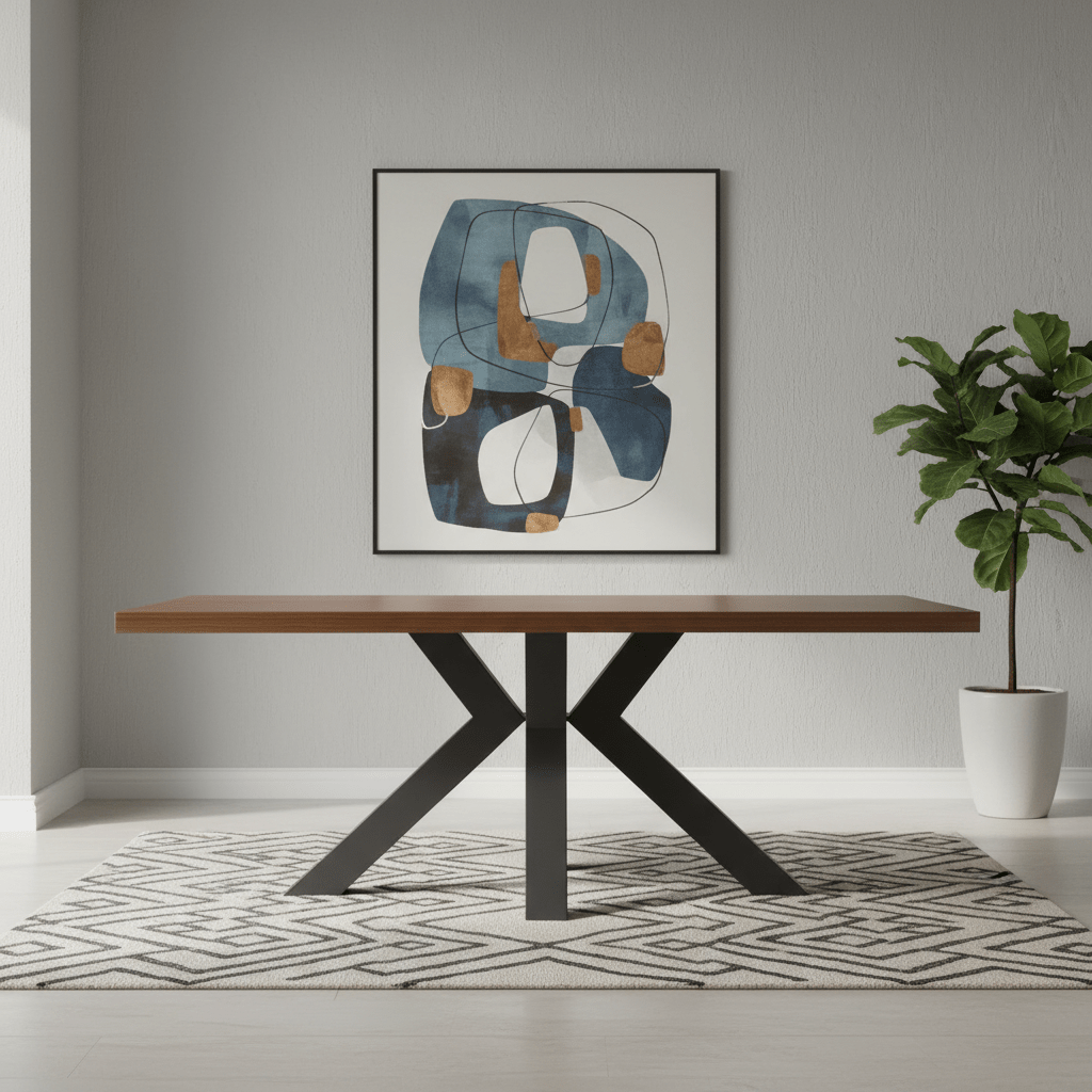 Camden 200cm Smoked Oak Dining Table