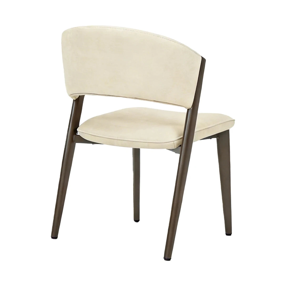 Camilla Walnut & Cream Dining Chairs Set of 4, 6 or 8