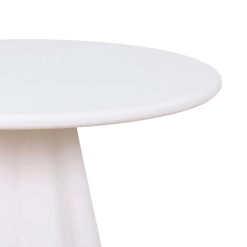 Carla Off-White Round Dining Table