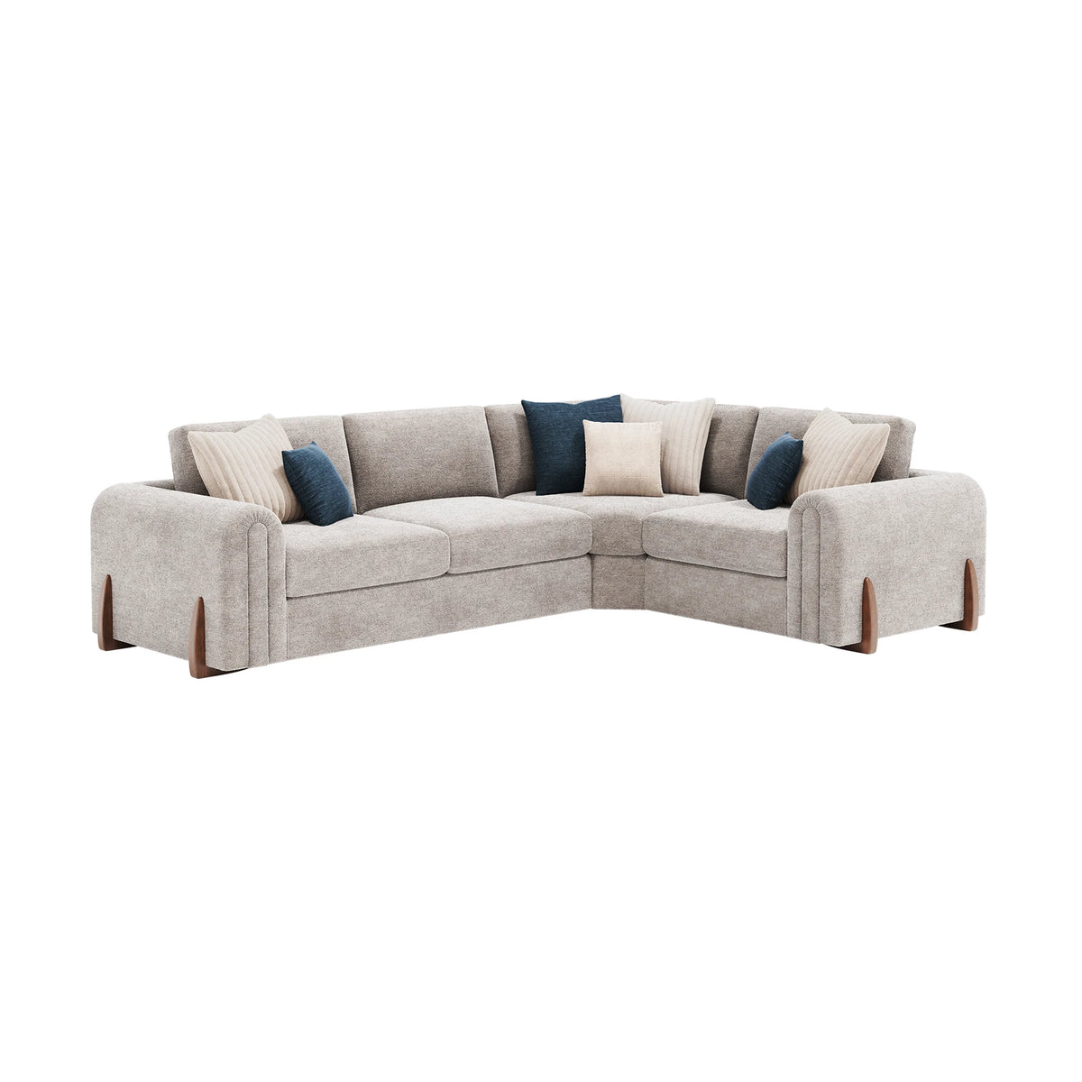 Cavendish 2 Corner 1 Fabric Sofa, 1 Seat on Right Hand Side and 2 Seats on Left Hand Side