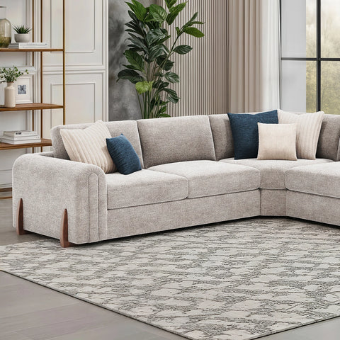 Modern Cavendish 2 Corner 2 Fabric Sofa